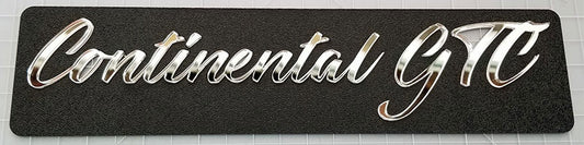 Continental GTC Badge