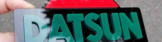 Custom Datsun Emblem