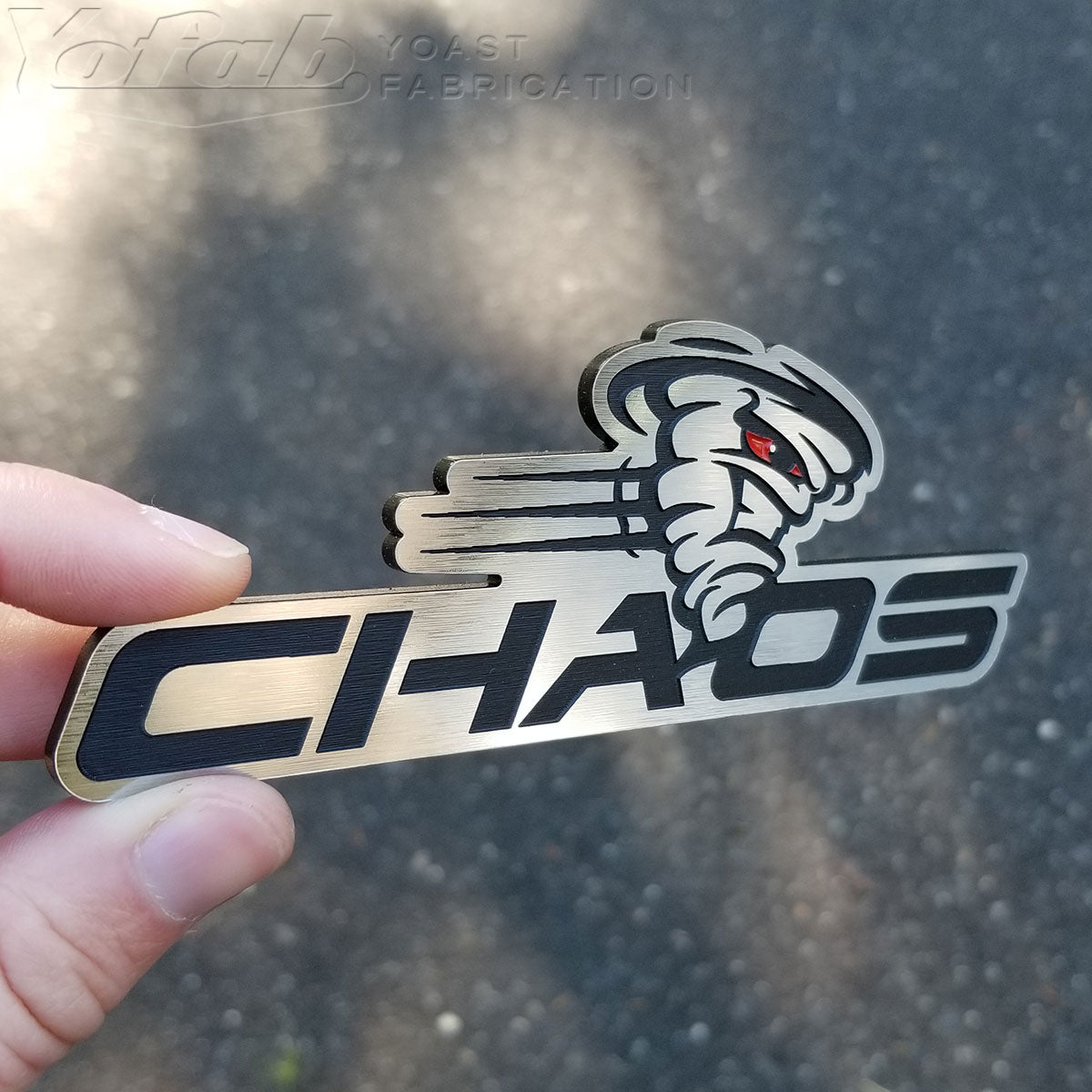 Individuelle einfarbige Embleme mit Gravur