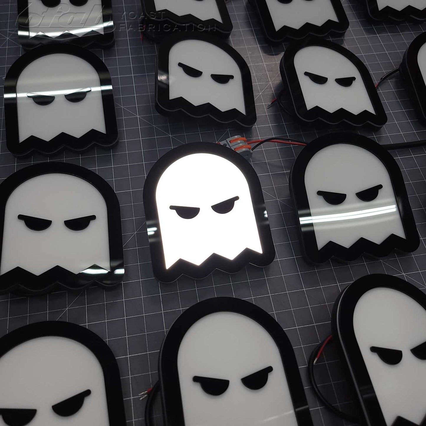 LED Ghost Emblems