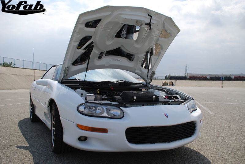 Camaro SS Under Hood Mirror Kit Installed
