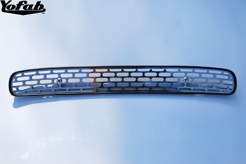 Stainless Grill Installed in stock SS Camaro Plastic Grill