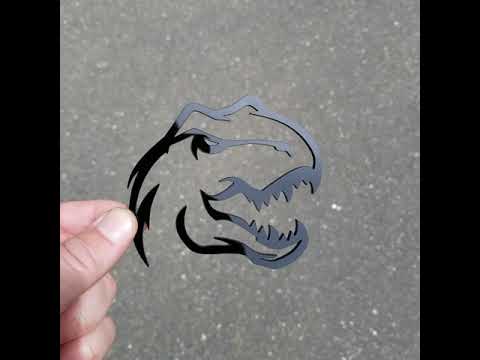 gloss black trex emblem video