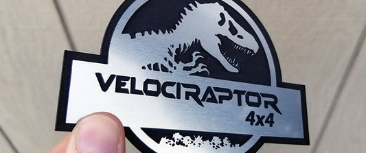 Velociraptor 4x4 Emblem
