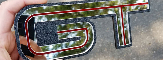Custom Vintage GT Inlayed Emblem