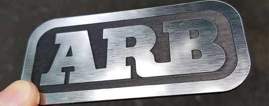 ARB Brushed Stainless Composite Badge