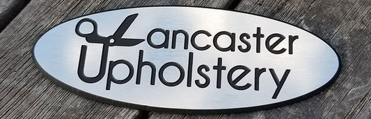 Lancaster Upholstery Oval Emblem
