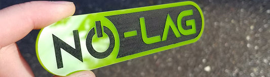 No-Lag Lime Green Emblems