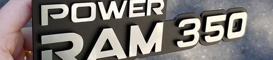 Power Ram 350 Emblem