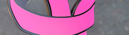 Pink Ribbon Auto Emblem