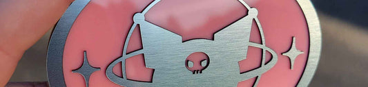 Pink Space Cat Emblem