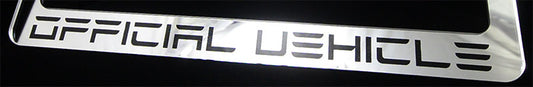 M.I.B. Official Vehicle License Plate Frame