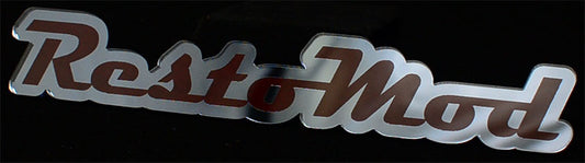 RestoMod Black Chrome Emblem