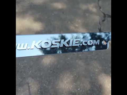 Custom License Plate Frame with 3D Letters