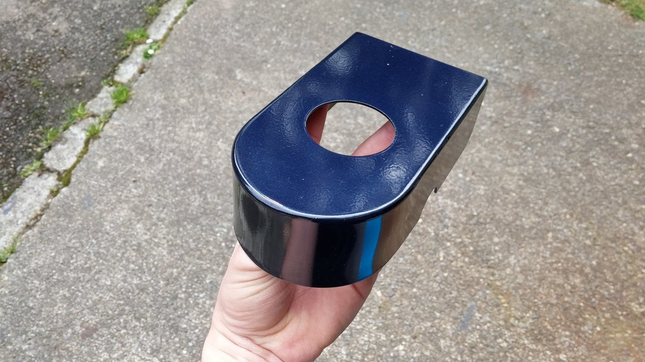 DARK BLUE METALLIC POWDER COAT