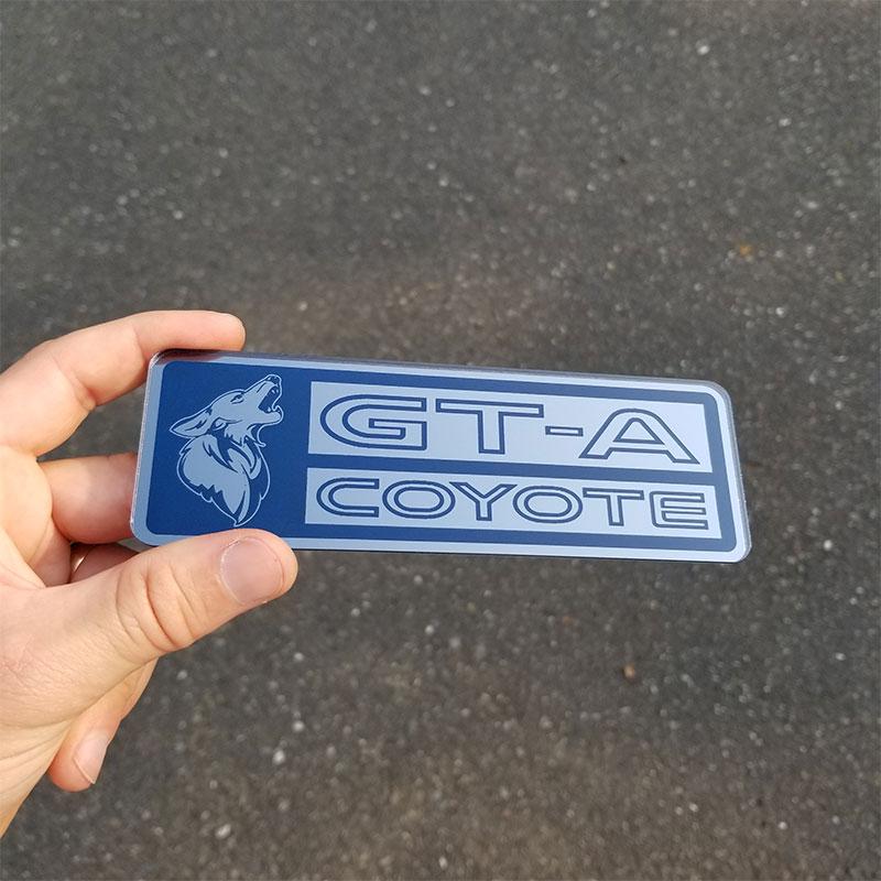 GT-A Coyote Emblem