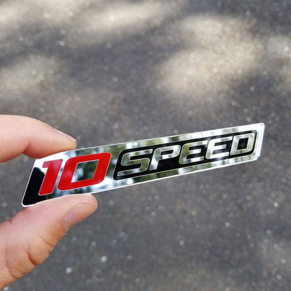 Chrome 10 Speed Emblem