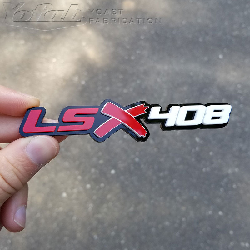 LSX 408 Emblem