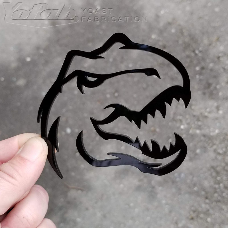 gloss black trex emblem