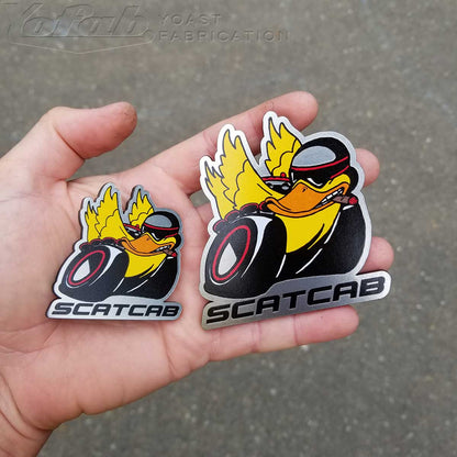 Scat Cab Duck Emblems