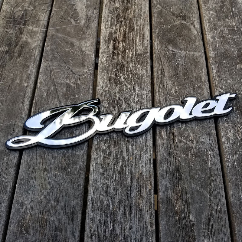 Chrome Bugolet Emblem