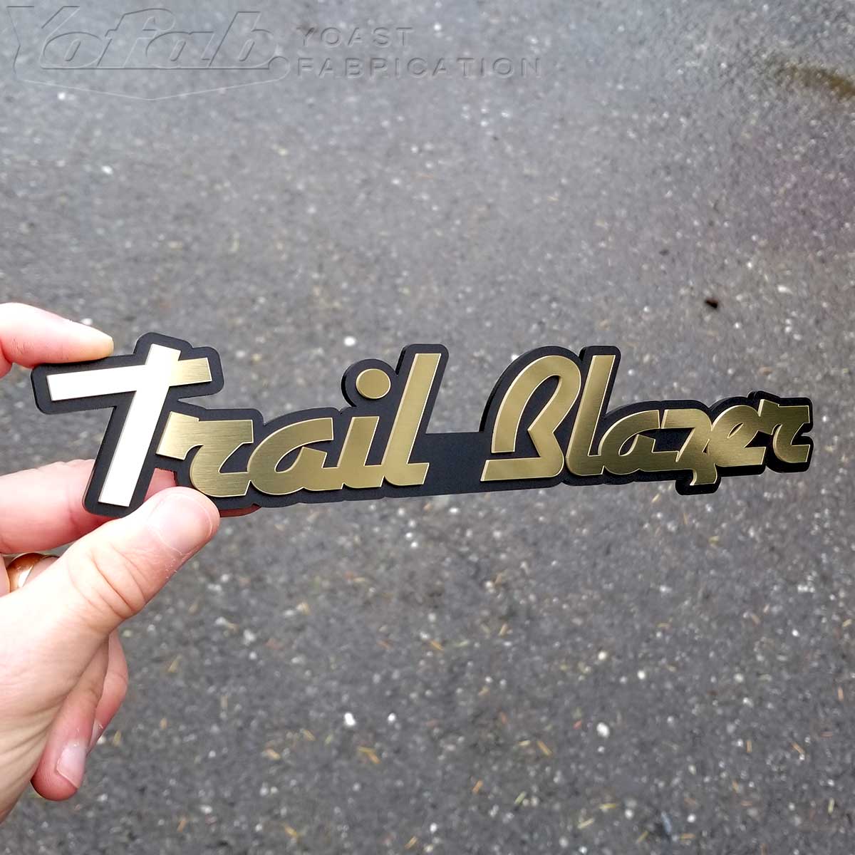 Gold Trail Blazer Emblem