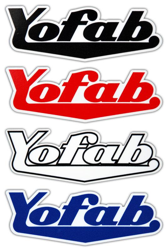 Yofab Aufkleber - Logo