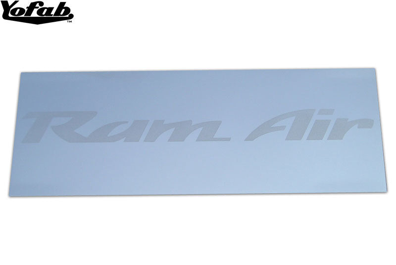 Ram Air polished stainless air lid plate