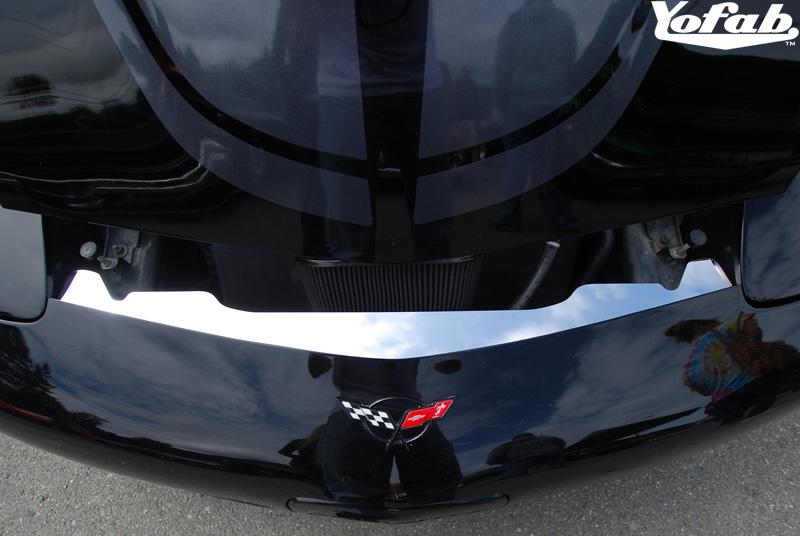Corvette nose insert with no bolt holes.