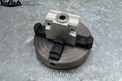 Grip odd shaped parts welding chuck