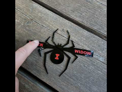 Black Widow Spider Emblem