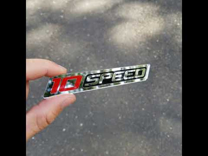 10 Speed Emblem