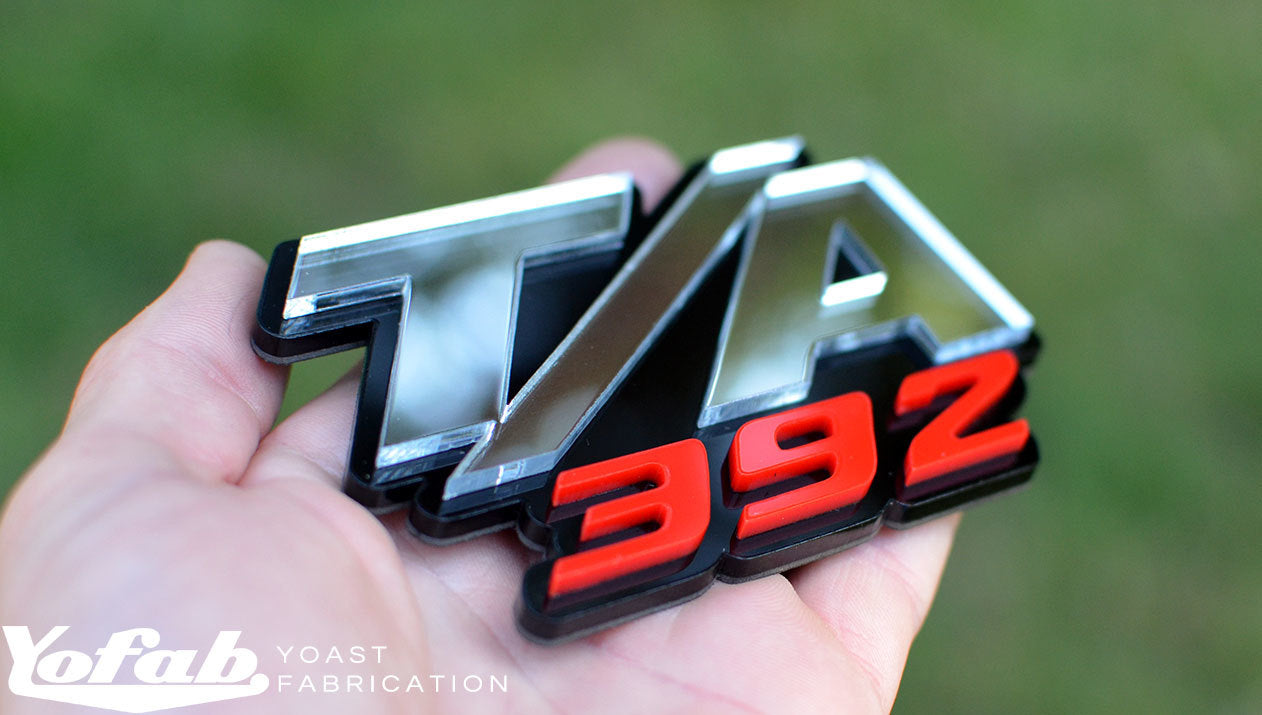 Custom automotive emblem